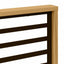 Armlænsmodul 2 pcs Hvid 80 x 6 x 61 cm Massivt Akacietræ