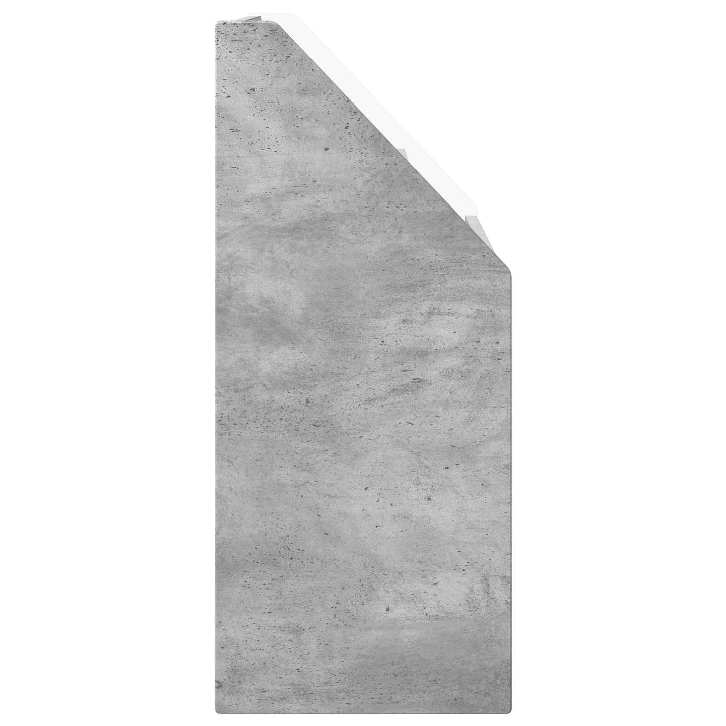 Børnebogreol Beton Grå 72,5 x 29,5 x 69 cm Konstrueret træ