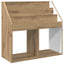 Børnebogreol Artisan Egetræ 72,5 x 29,5 x 69 cm Konstrueret træ
