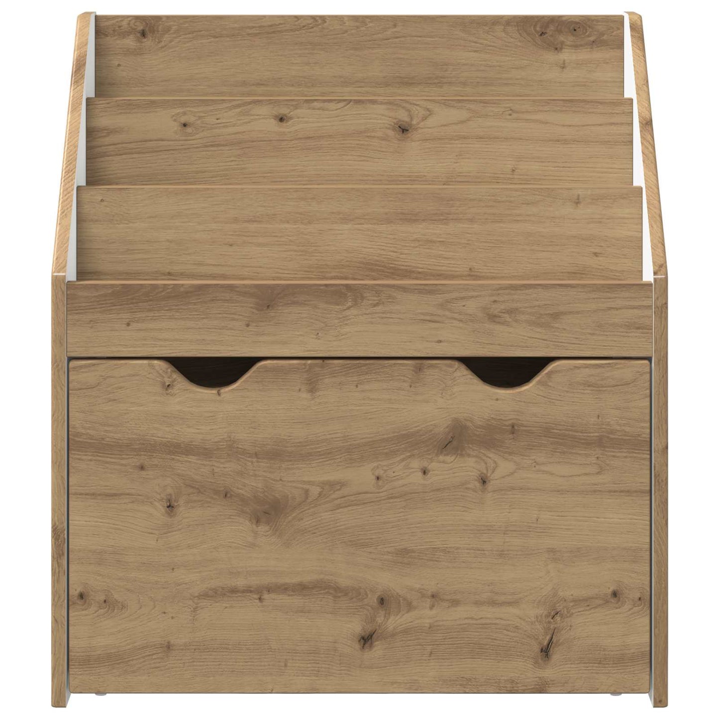 Børnebogreol Artisan Egetræ 60 x 29,5 x 69 cm Konstrueret træ