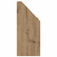 Børnebogreol Artisan Egetræ 60 x 29,5 x 69 cm Konstrueret træ