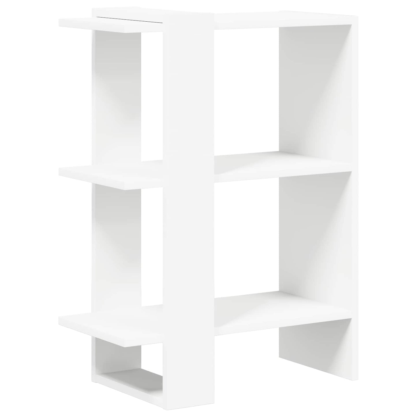 Bogreol Hvid 52 x 25 x 71,5 cm Konstrueret træ