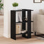 Bogreol Sort eg 52 x 25 x 71,5 cm Konstrueret træ