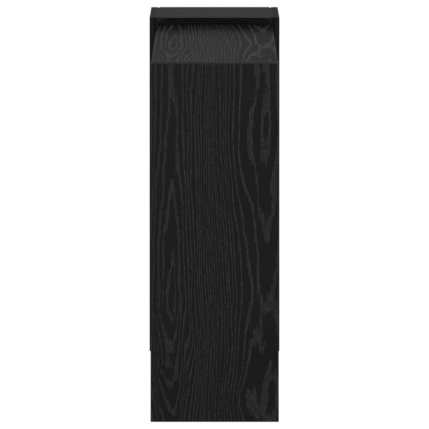 Bogreol Sort eg 52 x 25 x 71,5 cm Konstrueret træ