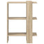 Bogreol Sonoma eg 52 x 25 x 71,5 cm Konstrueret træ