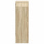 Bogreol Sonoma eg 52 x 25 x 71,5 cm Konstrueret træ