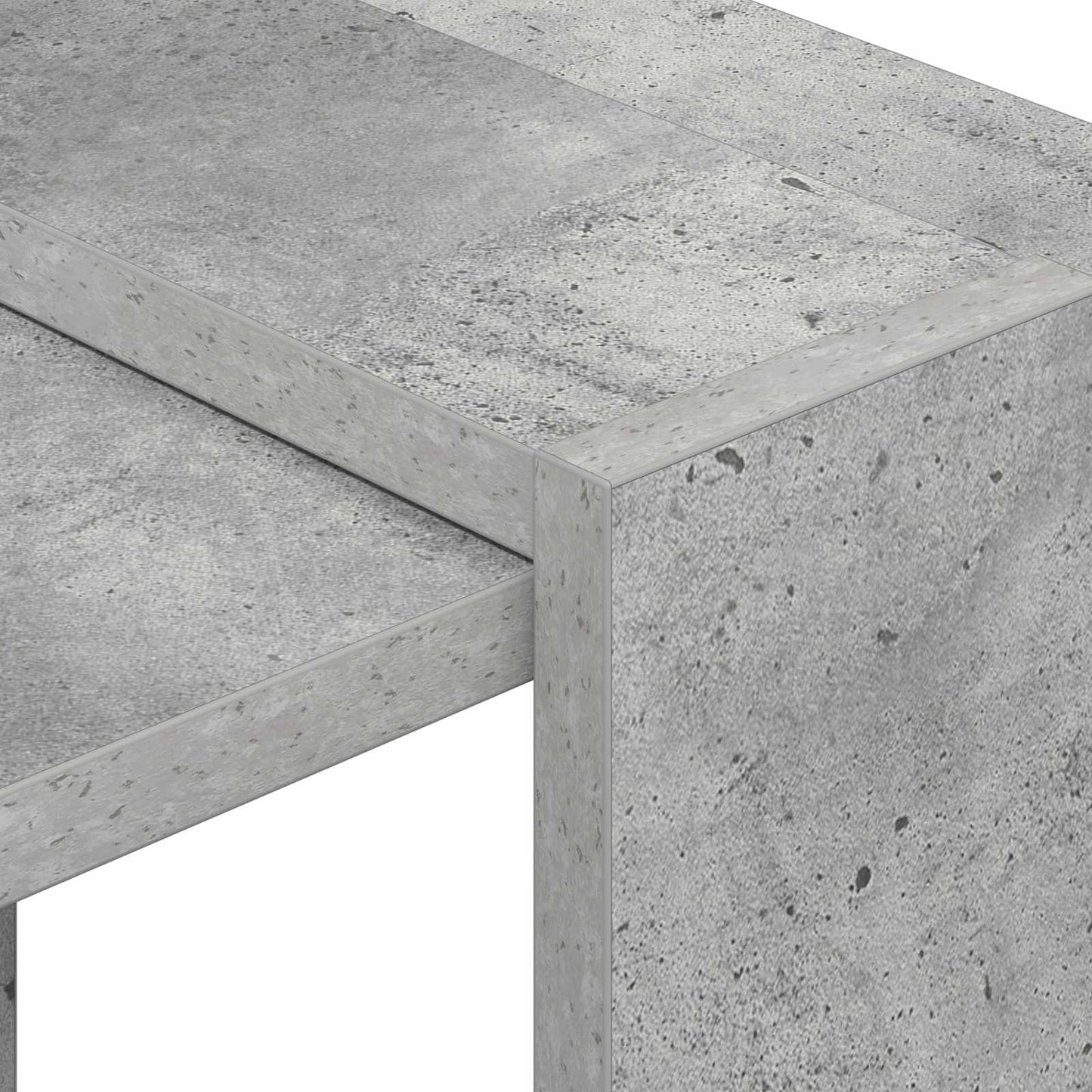 Bogreol Beton Grå 52 x 25 x 71,5 cm Konstrueret træ