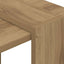 Bogreol 2 niveauer 52 x 25 x 71,5 cm Konstrueret træ