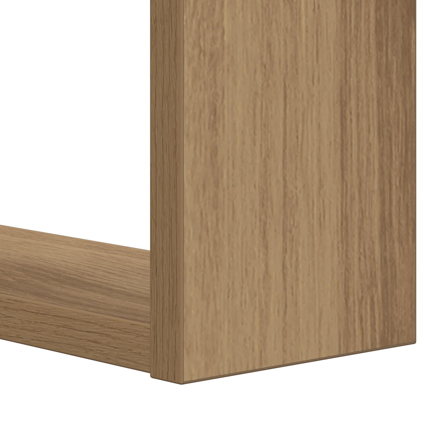 Bogreol 2 niveauer 52 x 25 x 71,5 cm Konstrueret træ