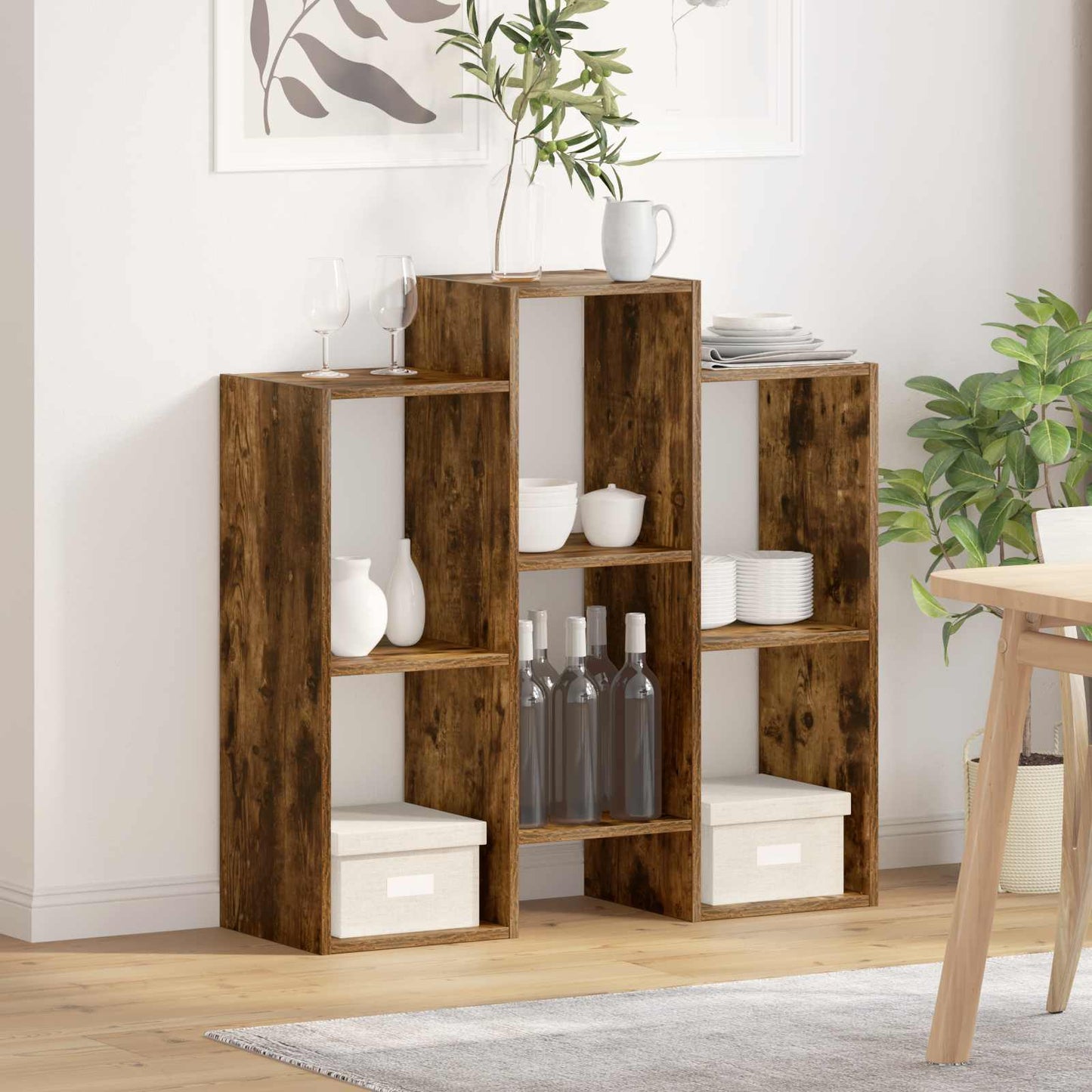 Sideboard Røget eg 90 x 30 x 90 cm
