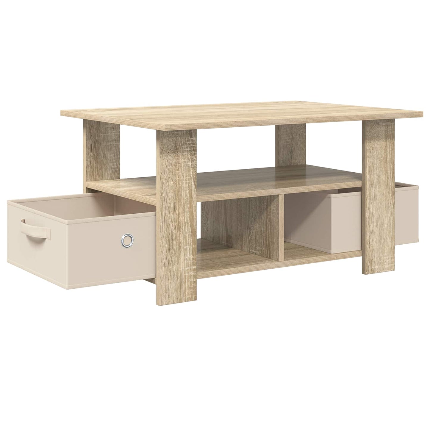 Sofabord Sonoma eg 77 x 55 x 42 cm Konstrueret træ