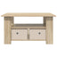 Sofabord med skuffe Sonoma eg 77 x 55 x 42 cm Konstrueret træ