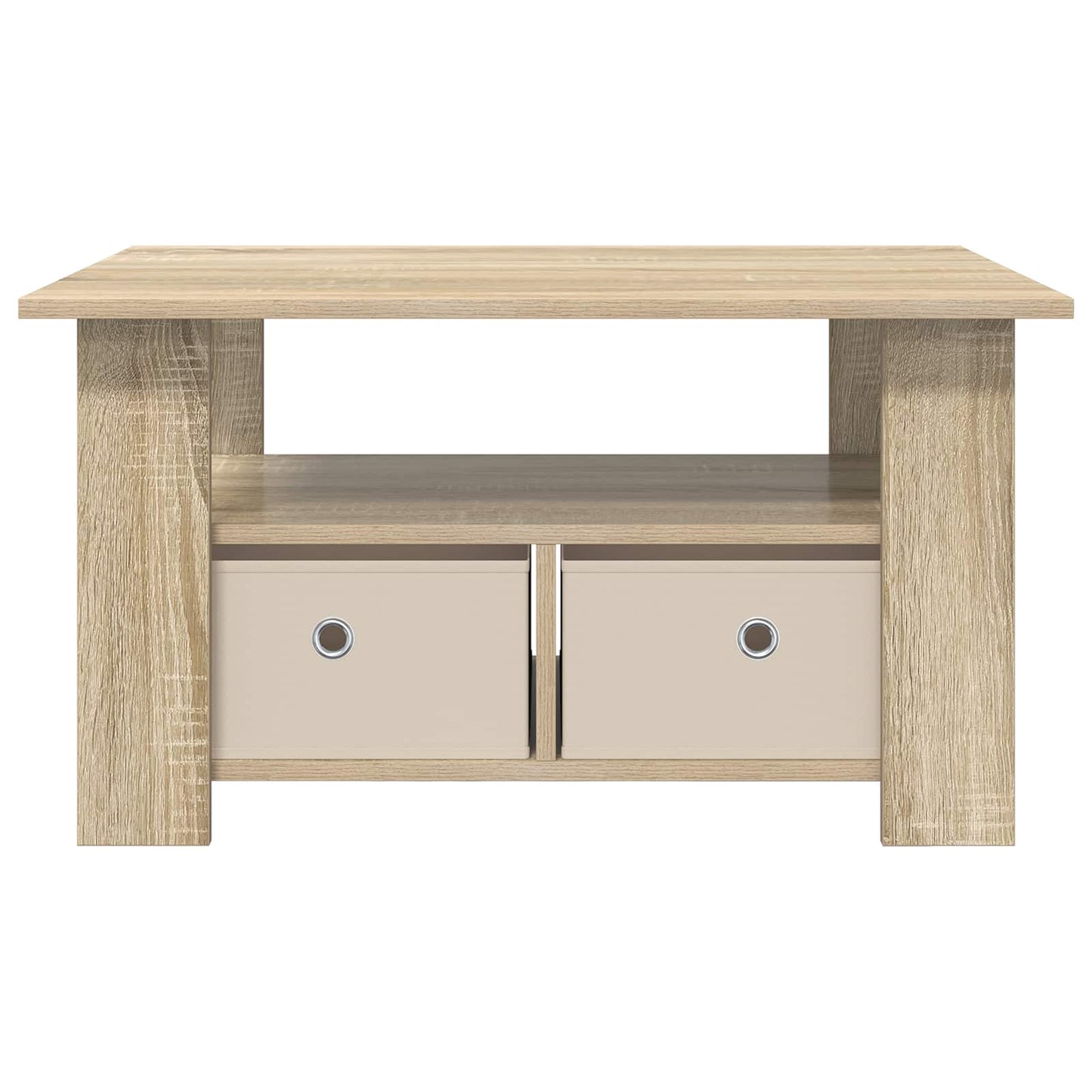 Sofabord Sonoma eg 77 x 55 x 42 cm Konstrueret træ