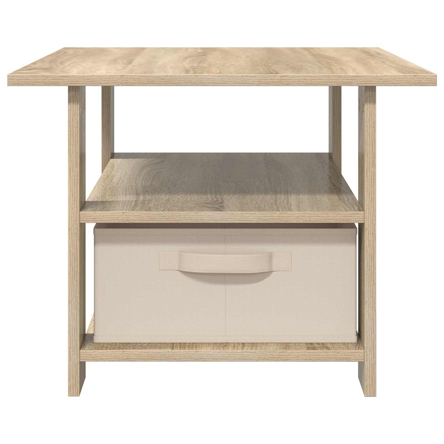 Sofabord Sonoma eg 77 x 55 x 42 cm Konstrueret træ