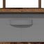 Sofabord med skuffe Gammelt træ 77 x 55 x 42 cm Konstrueret træ