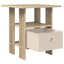Sengebord med skuffe Sonoma eg 41 x 40 x 45 cm Konstrueret træ