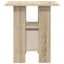 Sengebord 2 pcs Sonoma eg 41 x 40 x 45 cm Konstrueret træ