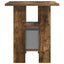 Sengebord 2 pcs Røget eg 41 x 40 x 45 cm Konstrueret træ