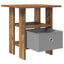 Sengebord 2 pcs Gammelt træ 41 x 40 x 45 cm Konstrueret træ