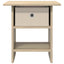 Sengebord 2 pcs Sonoma eg 41 x 40 x 45 cm Konstrueret træ