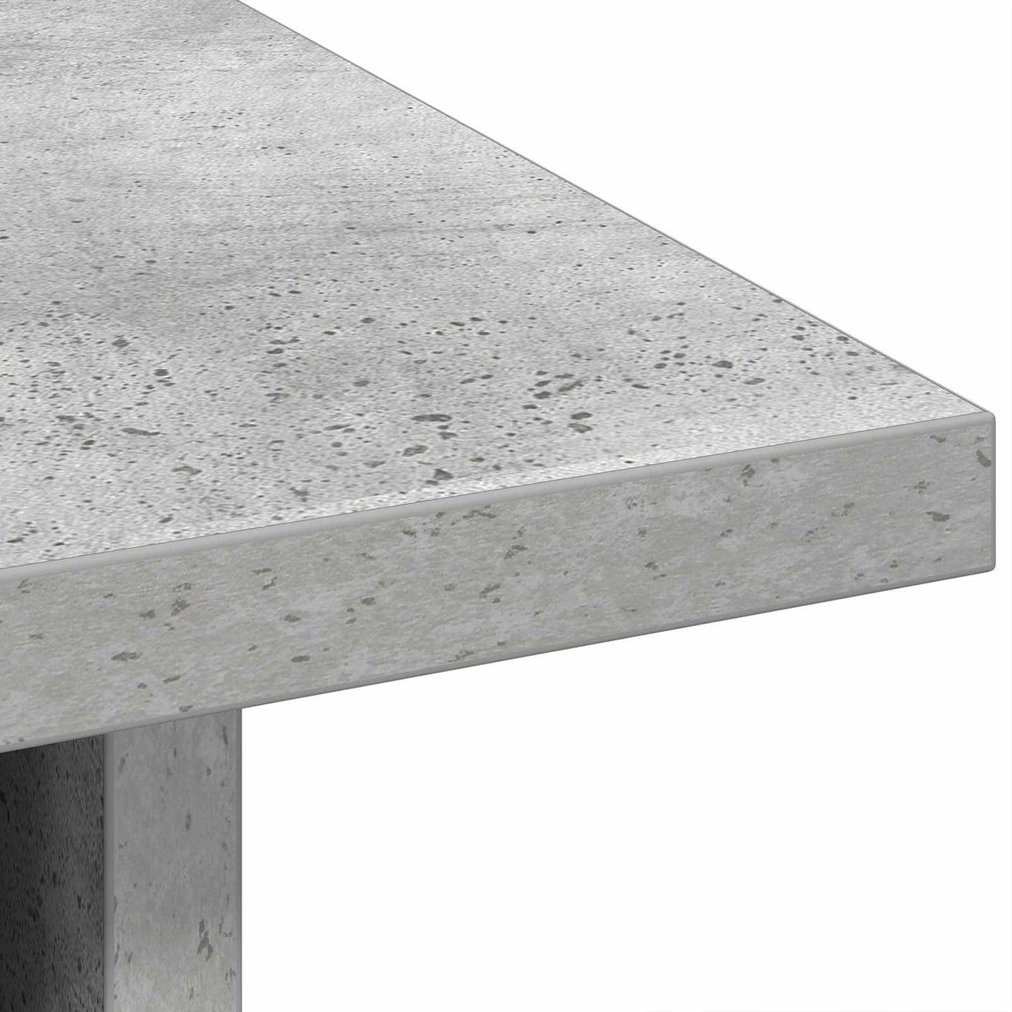 Sengebord 2 stk. Beton Grå 41 x 40 x 45 cm Konstrueret træ