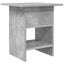 Sengebord 2 stk. Beton Grå 41 x 40 x 45 cm Konstrueret træ
