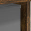 Sengebord 2 pcs Røget eg 41 x 40 x 45 cm Konstrueret træ
