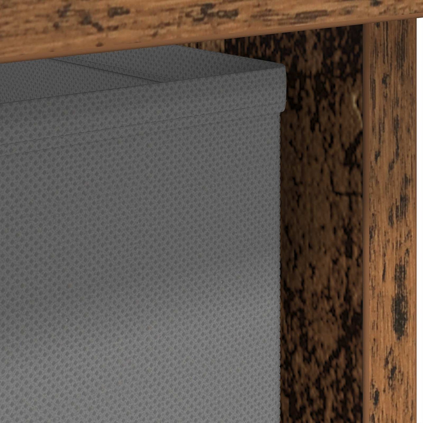 Sengebord 2 pcs Gammelt træ 41 x 40 x 45 cm Konstrueret træ