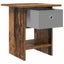 Sengebord 2 pcs Gammelt træ 41 x 40 x 45 cm Konstrueret træ