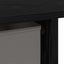 Bord med skuffe Sort eg 100 x 40 x 75 cm Konstrueret træ