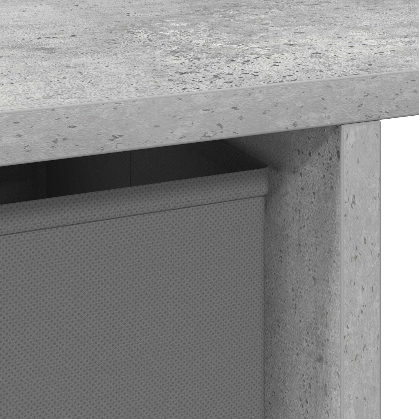 Bord med skuffe Beton Grå 100 x 40 x 75 cm Konstrueret træ
