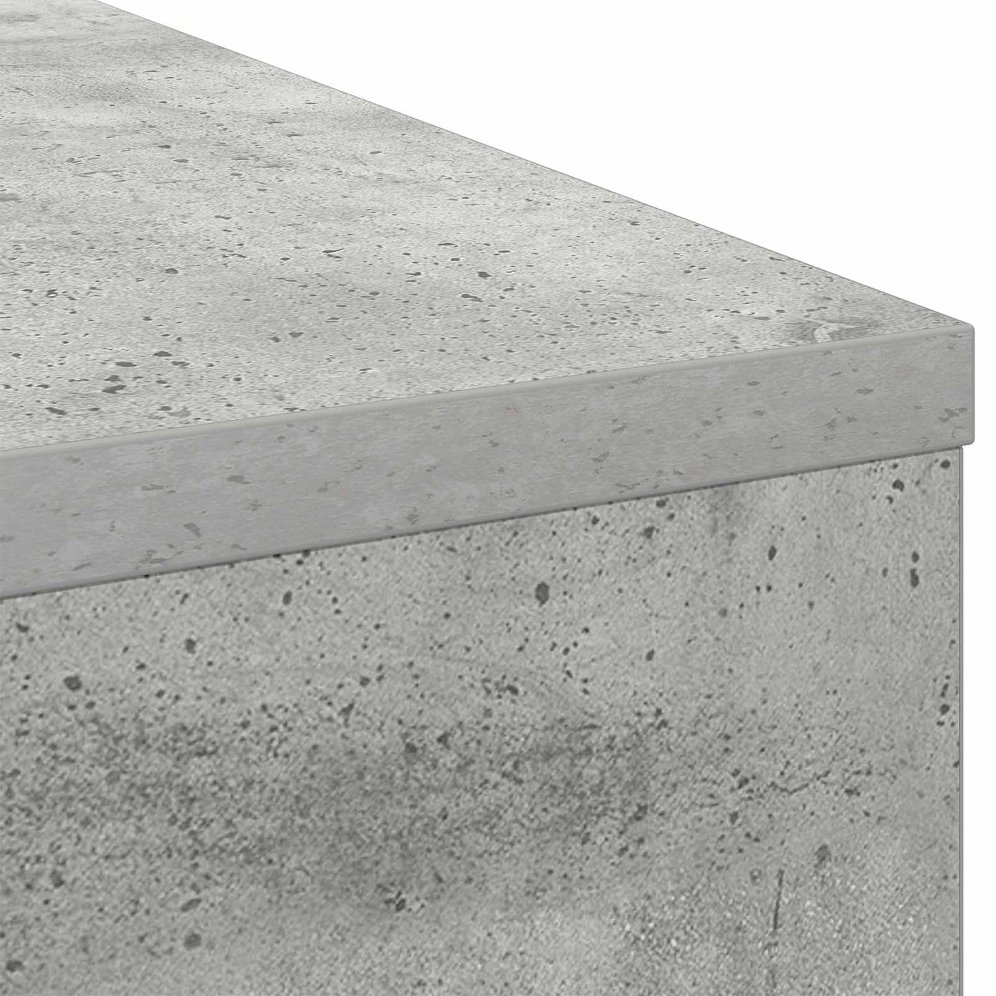 Bord med skuffe Beton Grå 100 x 40 x 75 cm Konstrueret træ