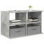 TV stand med skuffe Beton Grå 79 x 40 x 48 cm