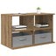 TV stand 79 x 40 x 48 cm Artisan Egetræ