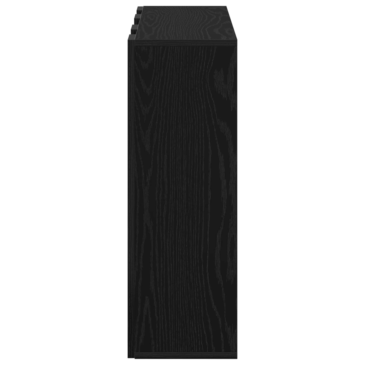 Sideboard med skuffe Sort eg 73,5 x 24 x 69,5 cm