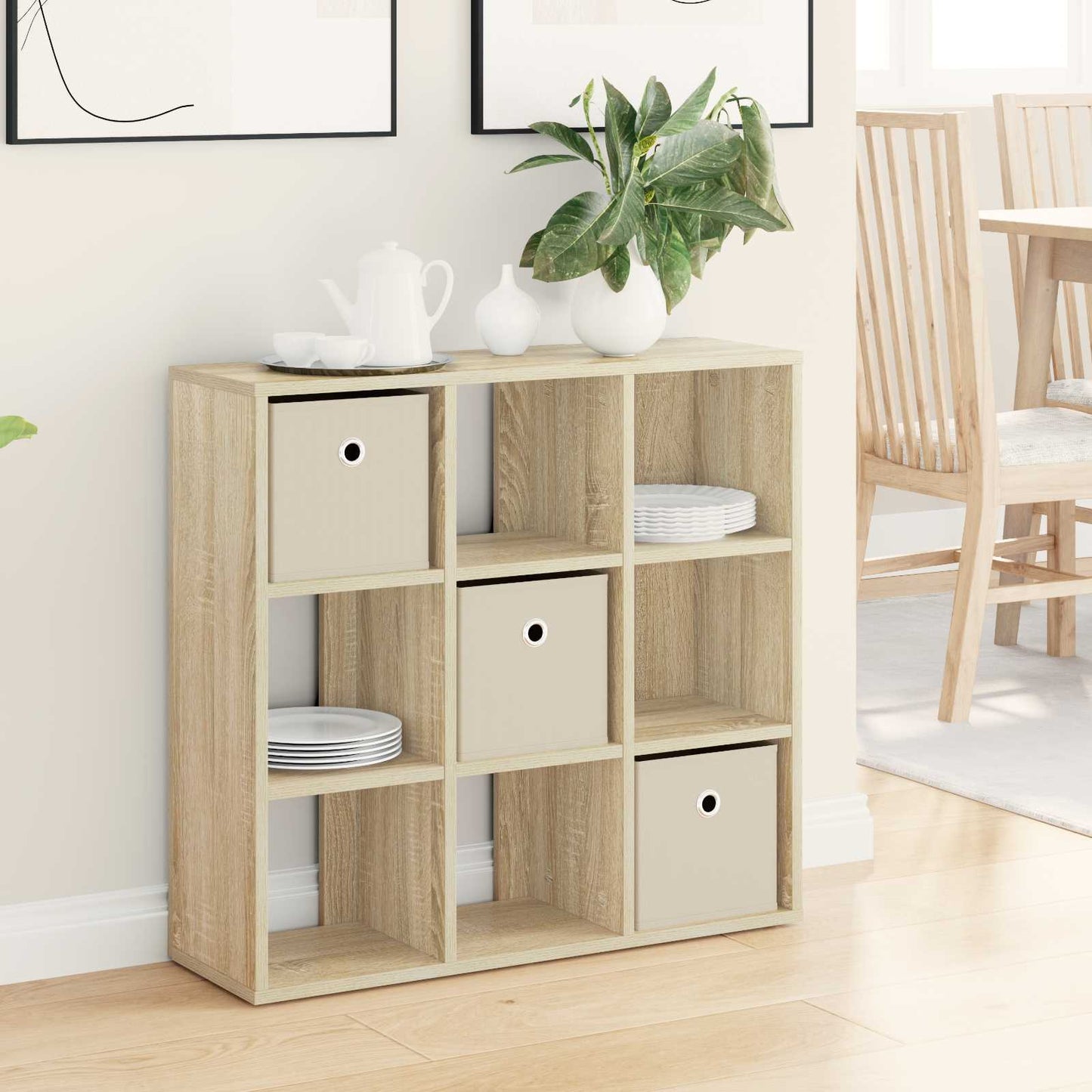 Sideboard med skuffe Sonoma eg 73,5 x 24 x 69,5 cm