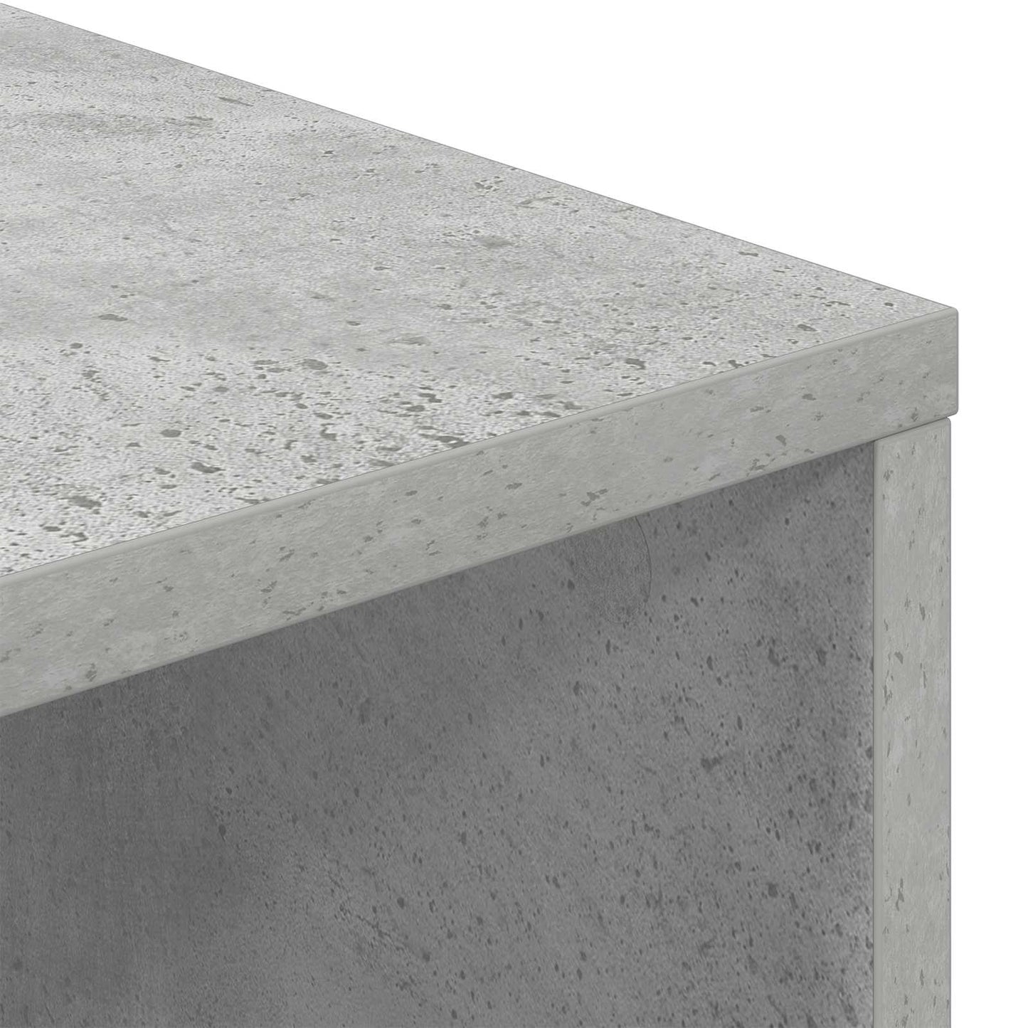 Sideboard med skuffe Beton Grå 73,5 x 24 x 69,5 cm