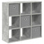 Sideboard med skuffe Beton Grå 73,5 x 24 x 69,5 cm