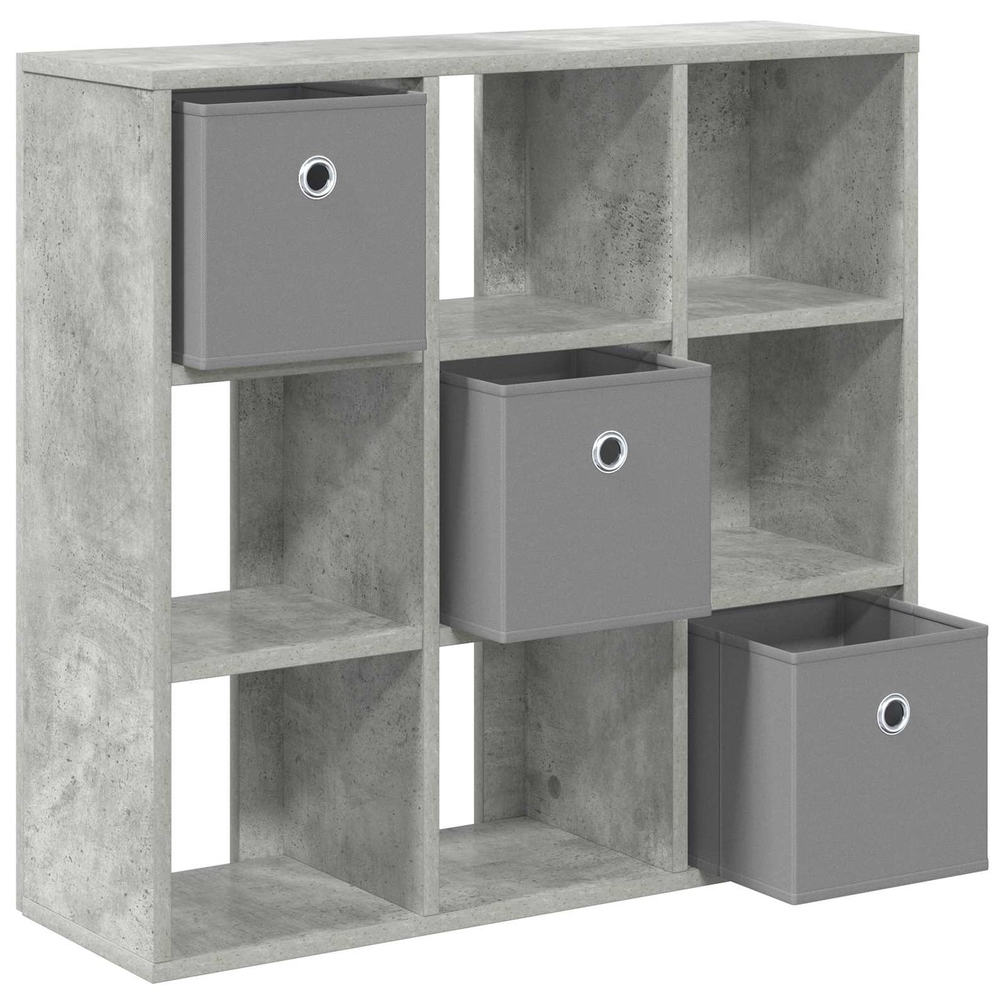 Sideboard med skuffe Beton Grå 73,5 x 24 x 69,5 cm