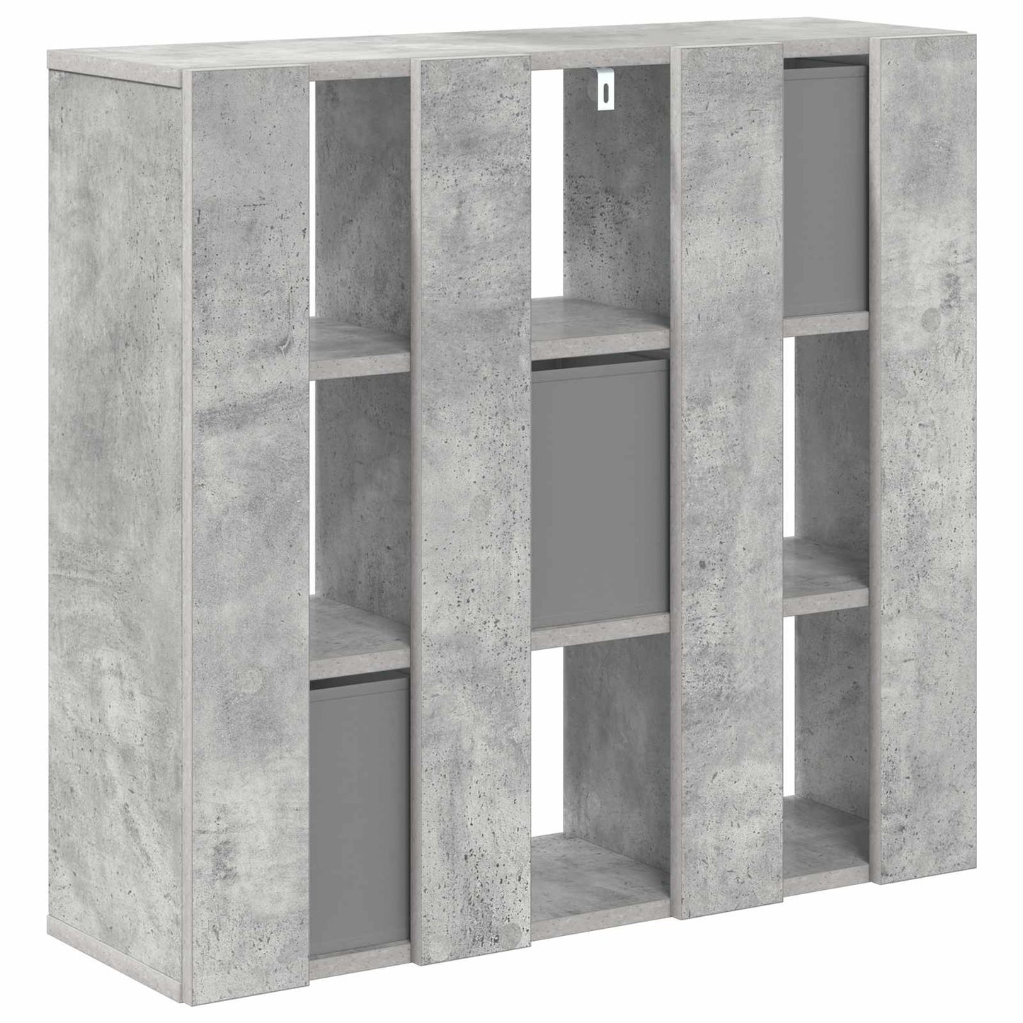 Sideboard med skuffe Beton Grå 73,5 x 24 x 69,5 cm