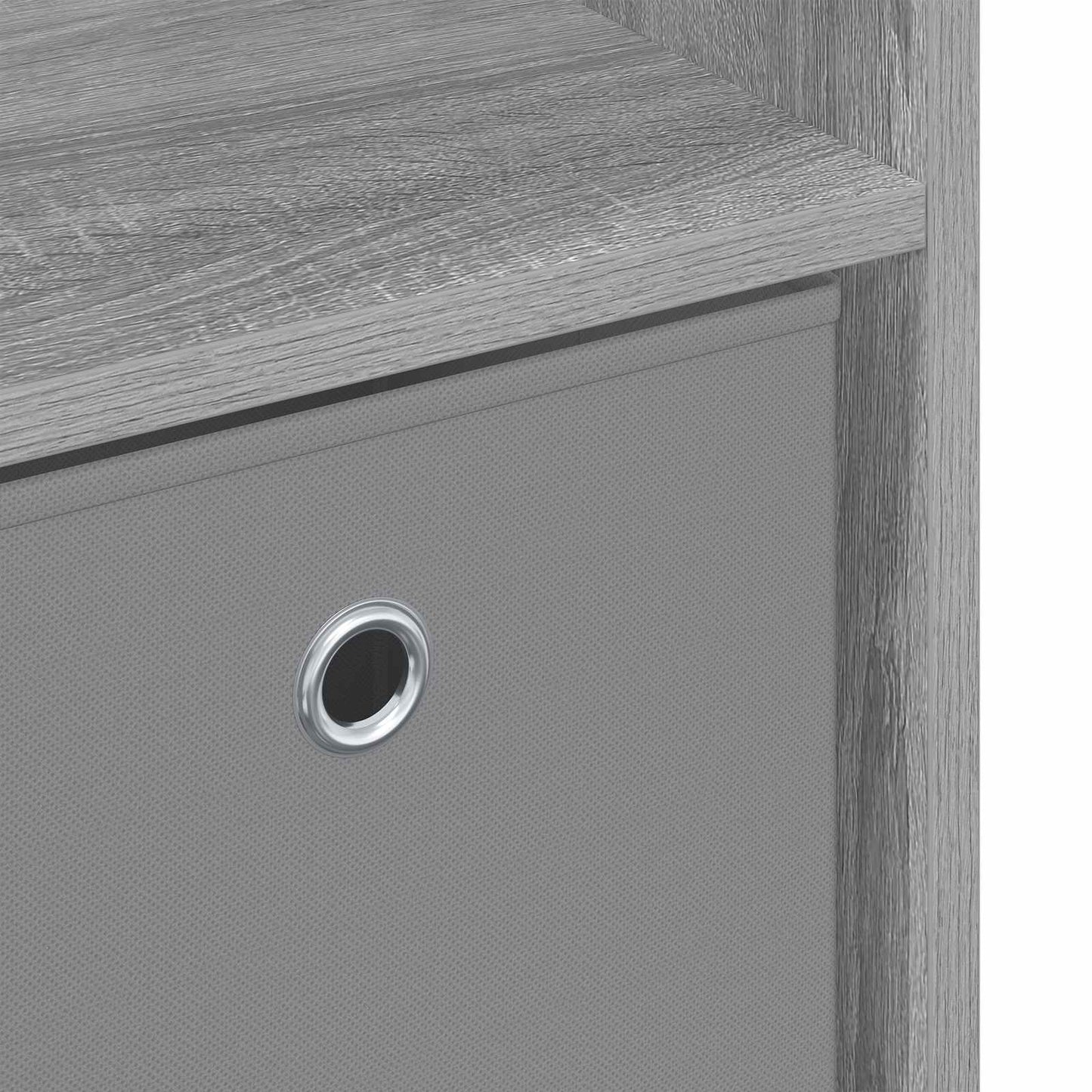 Sideboard med skuffe Grå Sonoma 73,5 x 24 x 69,5 cm