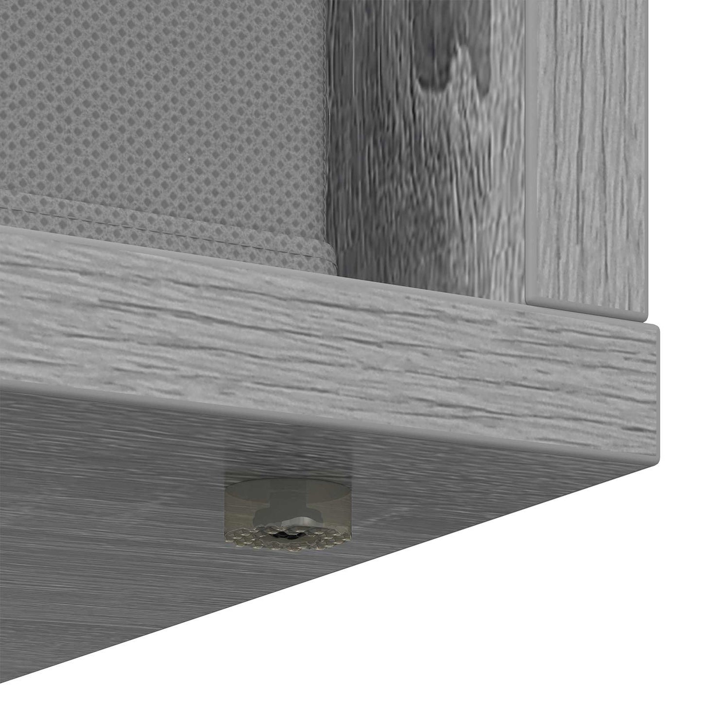 Sideboard med skuffe Grå Sonoma 73,5 x 24 x 69,5 cm