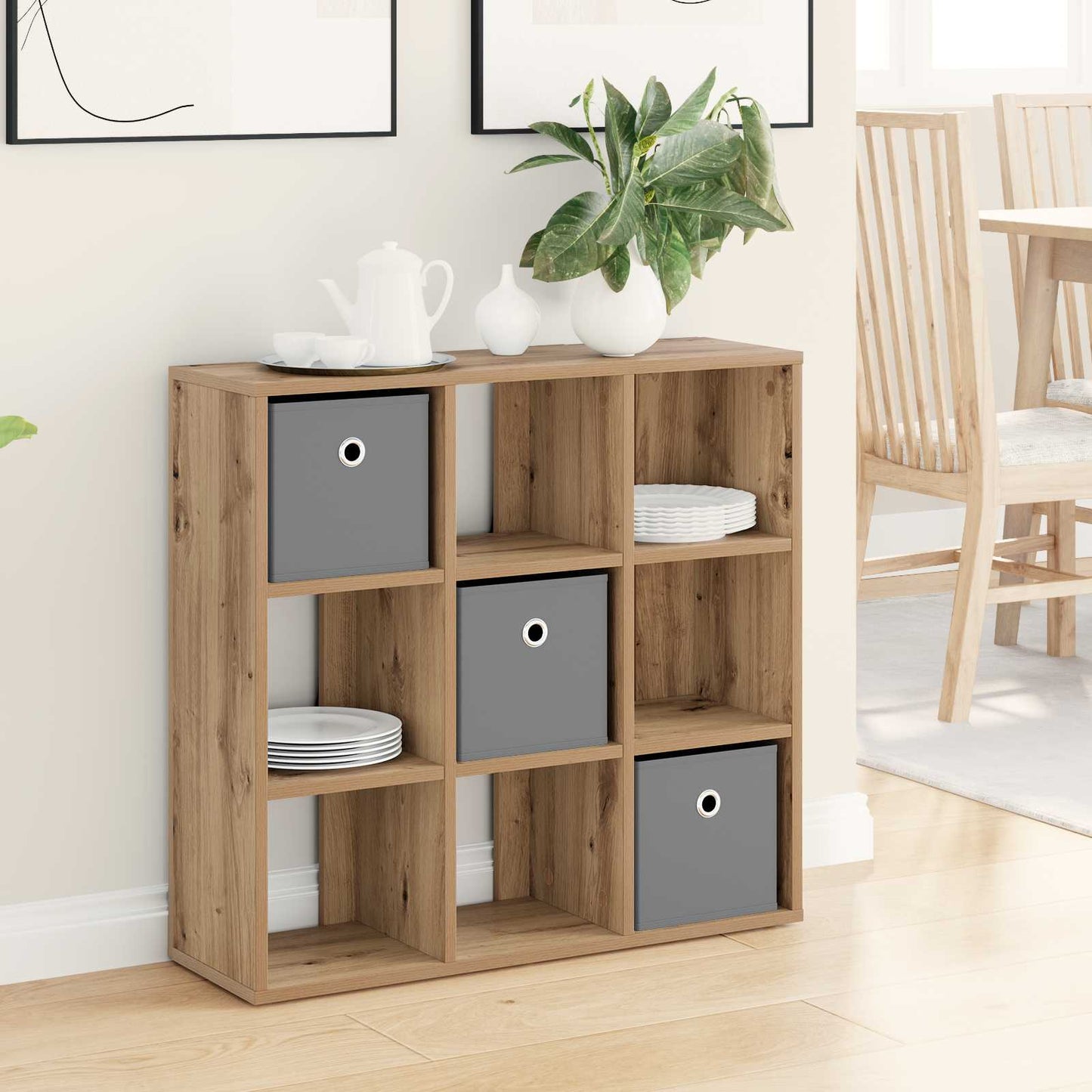 Sideboard Artisan Egetræ 73,5 x 24 x 69,5 cm