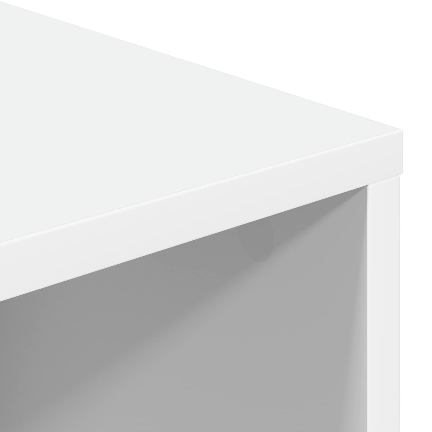 Sideboard med skuffe Hvid 88,5 x 29 x 84,5 cm