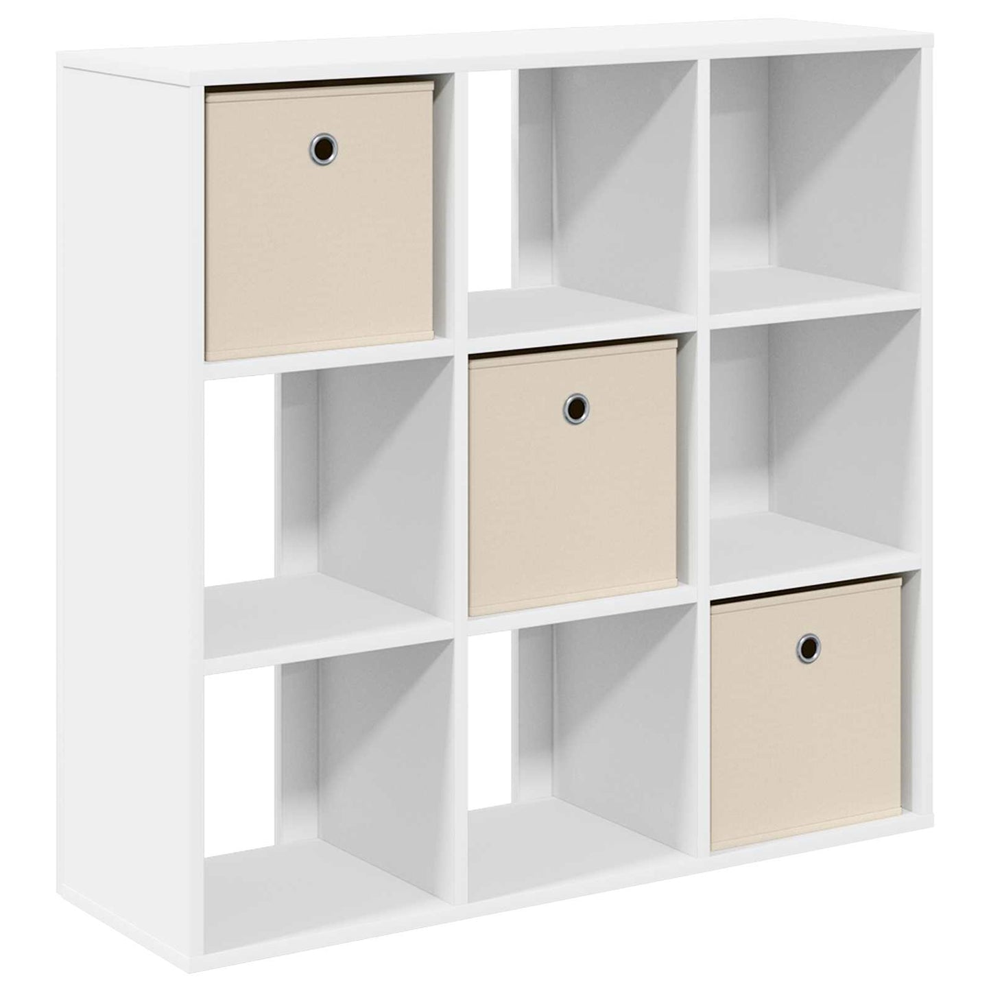 Sideboard med skuffe Hvid 88,5 x 29 x 84,5 cm