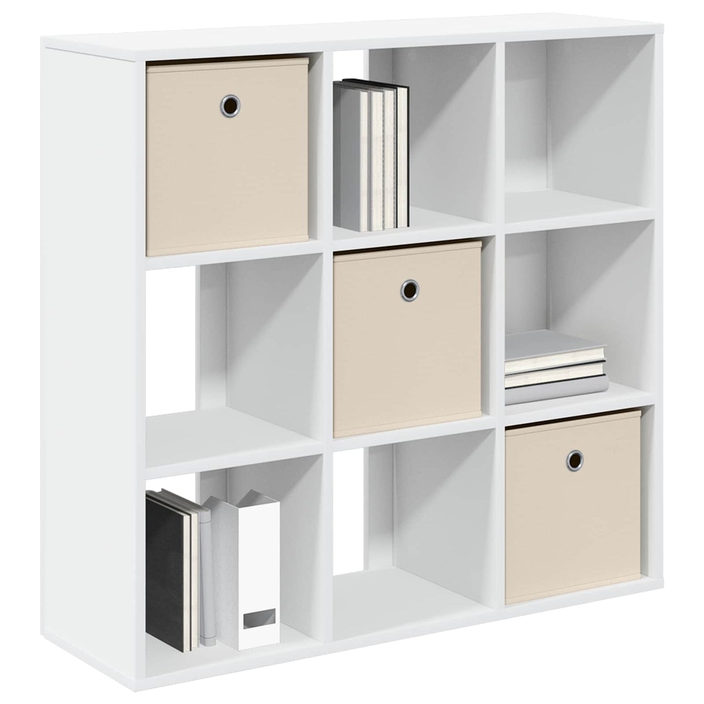 Sideboard med skuffe Hvid 88,5 x 29 x 84,5 cm