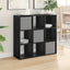 Sideboard med skuffe Sort eg 88,5 x 29 x 84,5 cm