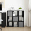 Sideboard med skuffe Sort eg 88,5 x 29 x 84,5 cm