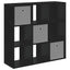 Sideboard med skuffe Sort eg 88,5 x 29 x 84,5 cm