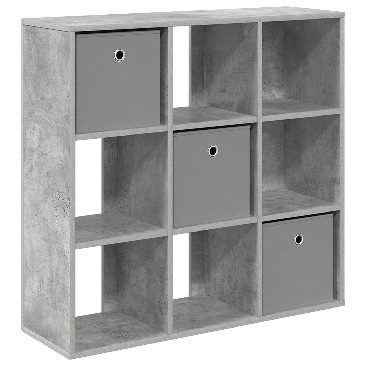 Sideboard med skuffe Beton Grå 88,5 x 29 x 84,5 cm